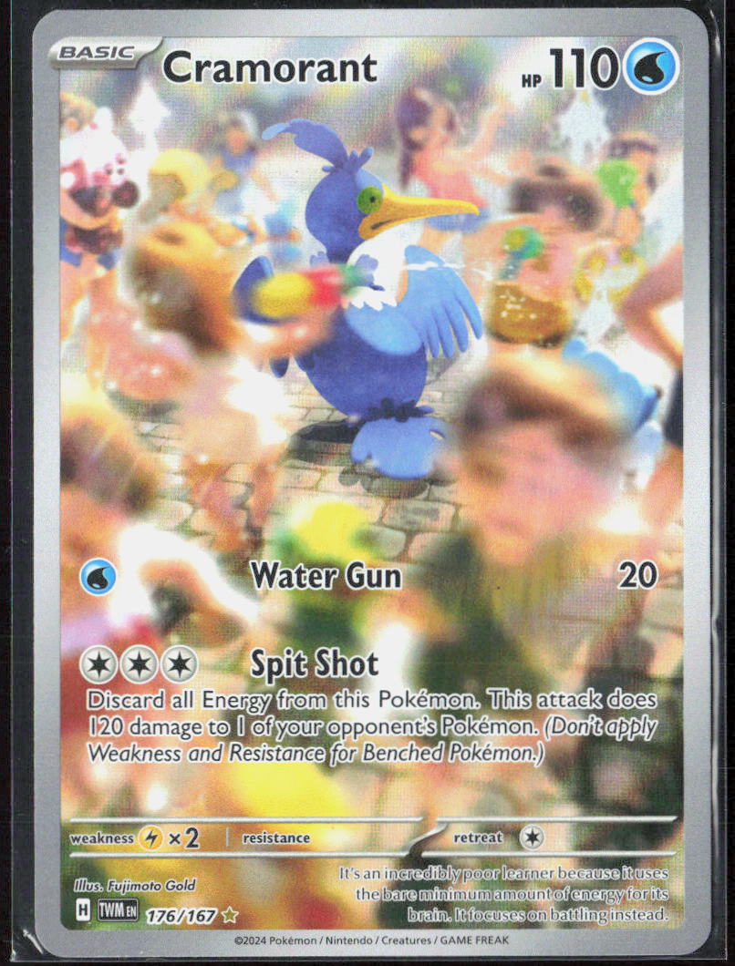 Cramorant Holo 176/167 SV06: Twilight Masquerade NM