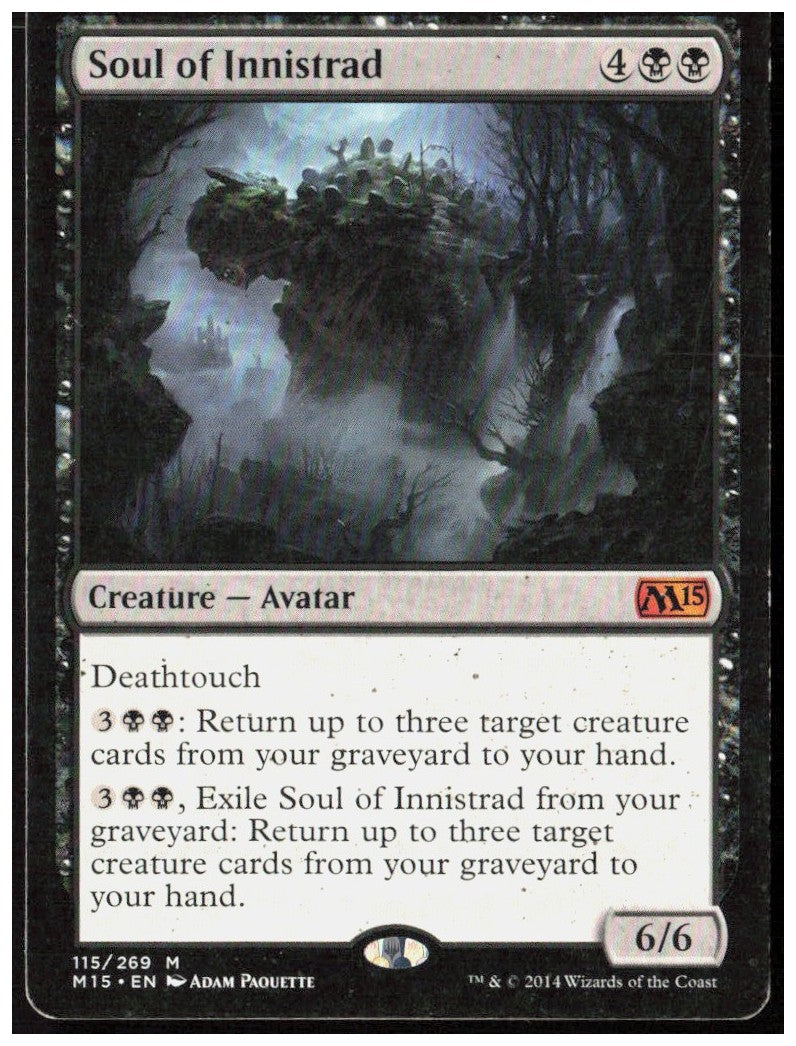 Soul of Innistrad 115 Magic 2015 (M15) Magic: The Gathering LP
