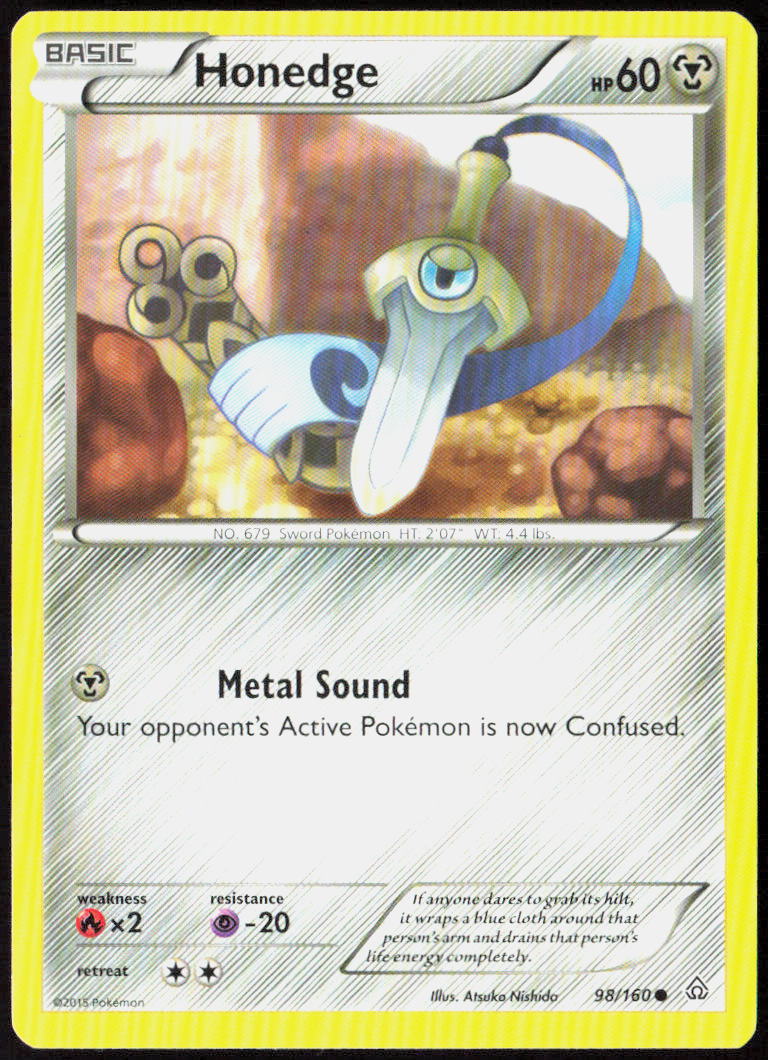 Honedge 98/160 XY - Primal Clash Pokemon TCG LP
