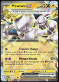 Mewtwo ex Holo 058/182 SV04: Paradox Rift Pokemon TCG LP