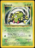 Spinarak Unlimited 075/111 Neo Genesis Pokemon TCG LP