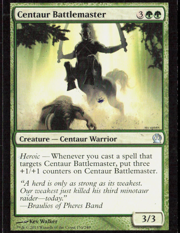 Centaur Battlemaster 154 Theros Magic: The Gathering LP