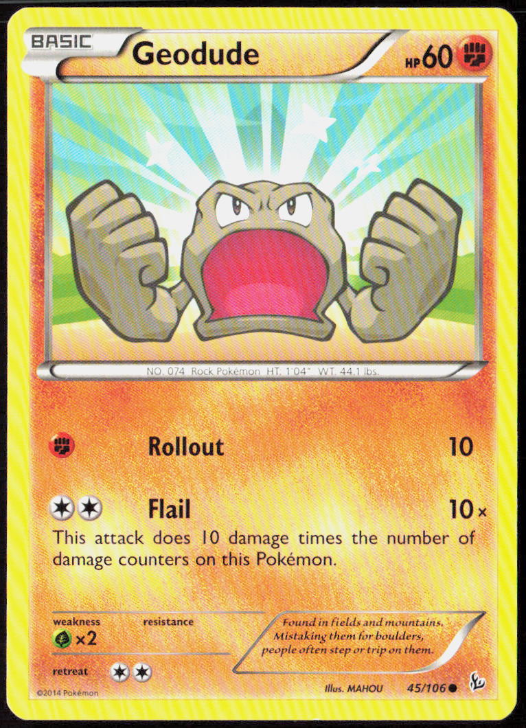 Geodude 43/83 Generations Pokemon TCG LP