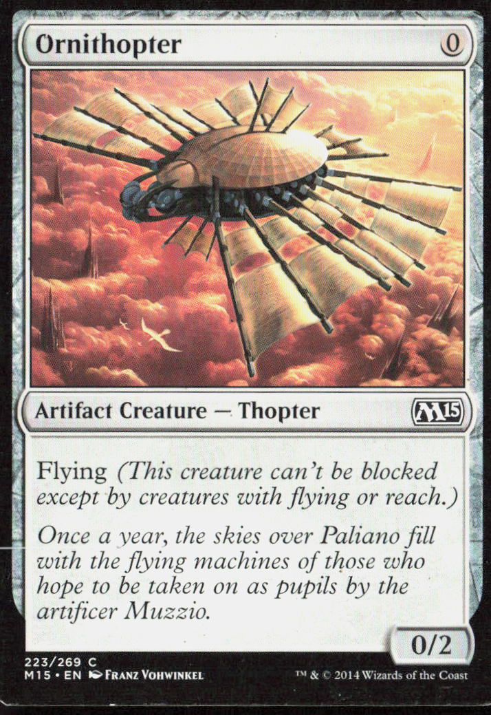 Ornithopter 223 Magic 2015 (M15) Magic: The Gathering LP