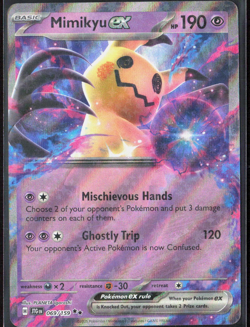 Mimikyu ex Holo 069/159 SV09: Journey Together NM