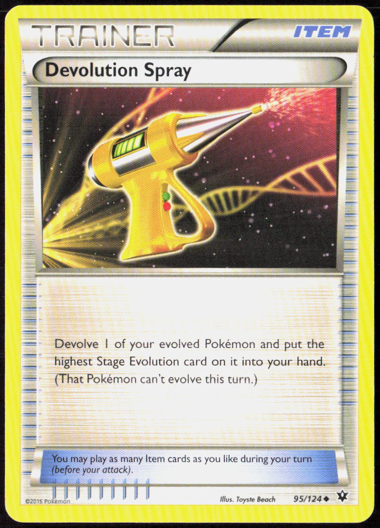 Devolution Spray 95/124 XY - Fates Collide LP