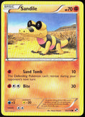 Sandile 63/114 Black and White Pokemon TCG LP