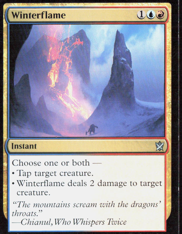Winterflame 213 Khans of Tarkir Magic: The Gathering LP