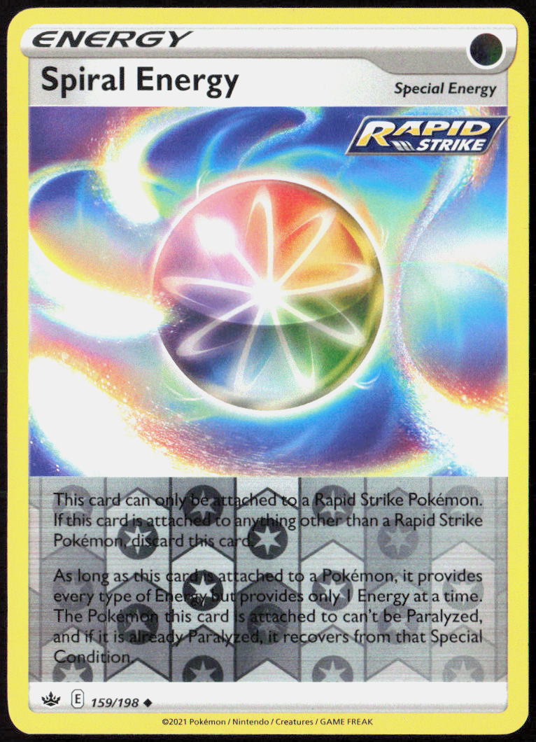Spiral Energy 159/198 SWSH06: Chilling Reign Pokemon TCG LP