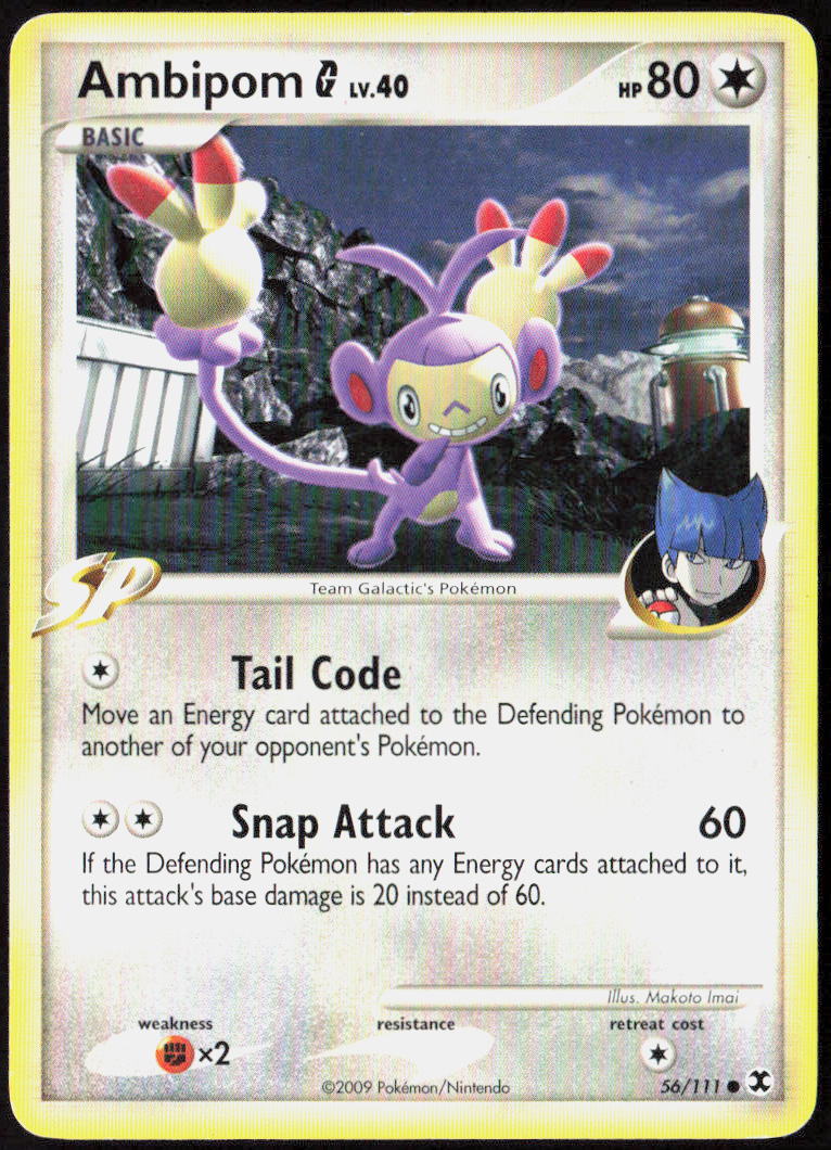 Ambipom G 56/111 Rising Rivals Pokemon TCG LP