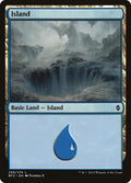 Island 259 Battle for Zendikar Magic: The Gathering LP