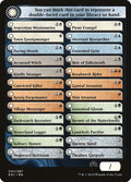 Checklist Card - Shadows over Innistrad CH1 Shadows over Innistrad Magic LP