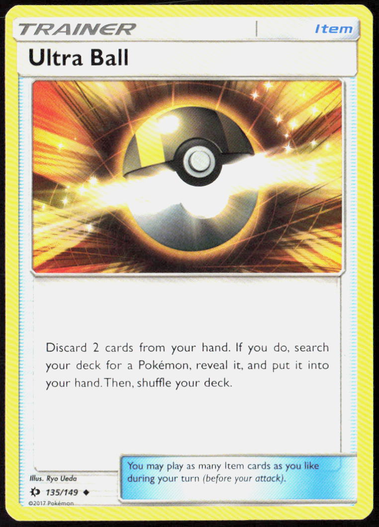Ultra Ball 135/149 SM Base Set LP