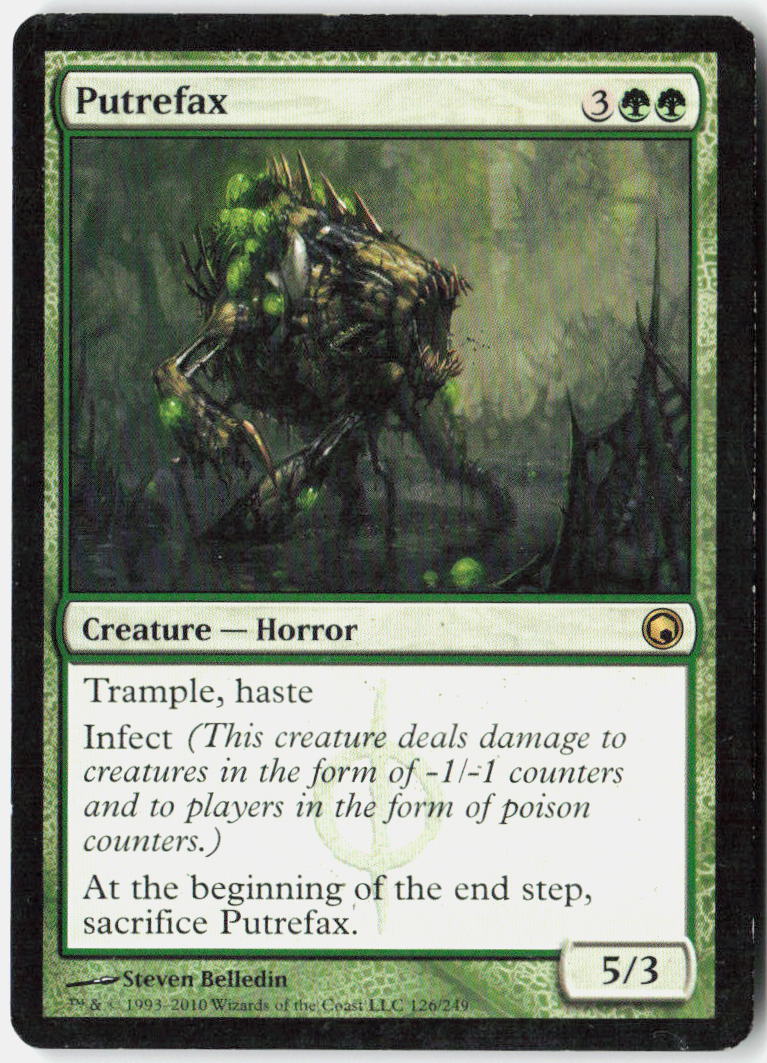 Putrefax 126 Scars of Mirrodin Magic: The Gathering LP