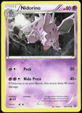 Nidorino 44/114 XY - Steam Siege Pokemon TCG LP