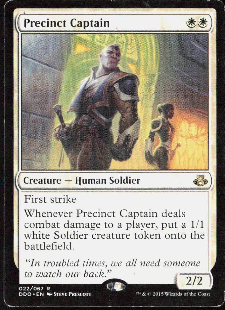 Precinct Captain 22 Duel Decks: Elspeth vs. Kiora Magic: The Gathering LP