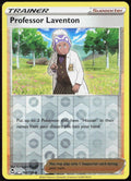Professor Laventon Reverse Holo 162/195 SWSH12: Silver Tempest Pokemon TCG LP