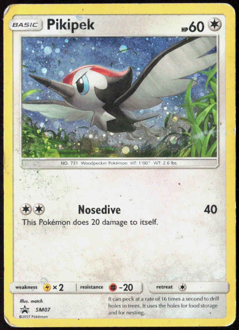 Pikipek Holo SM07 SM Promos Pokemon TCG HP