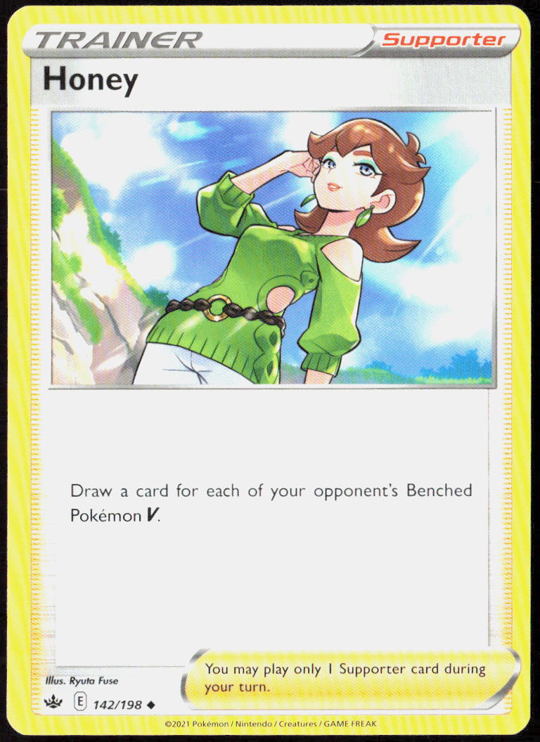 Honey 142/198 SWSH06: Chilling Reign Pokemon TCG LP