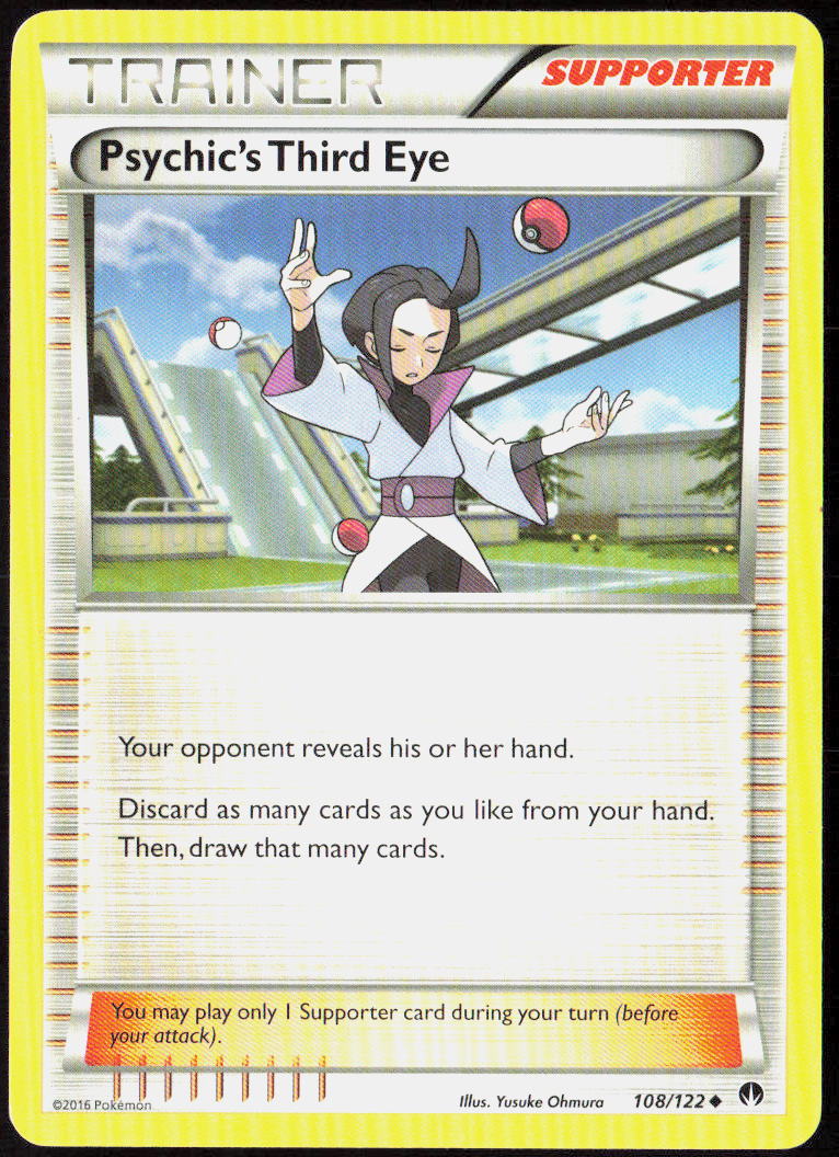 Psychic's Third Eye 108/122 XY - BREAKpoint LP