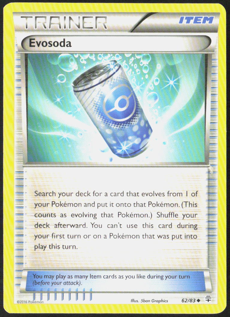 Evosoda 62/83 Generations Pokemon TCG LP