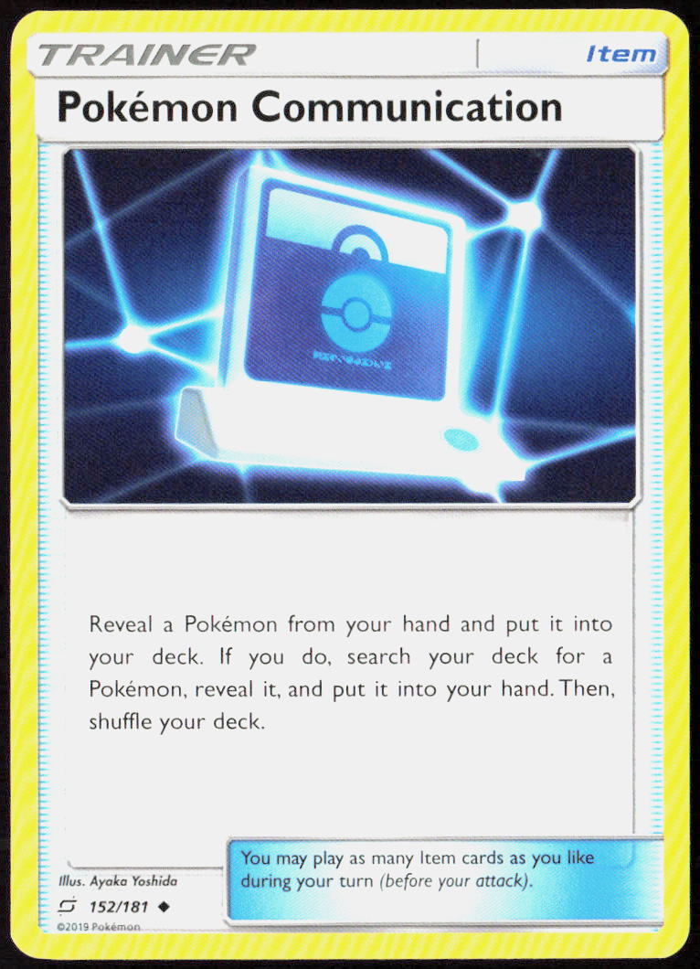 Pokemon Communication 152/181 SM - Team Up Pokemon TCG LP