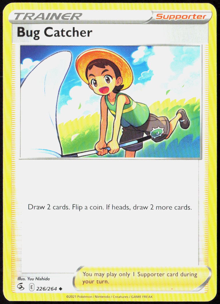 Bug Catcher 226/264 SWSH08: Fusion Strike Pokemon TCG LP