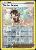 Zinnia's Resolve Reverse Holo 164/203 SWSH07: Evolving Skies Pokemon TCG LP