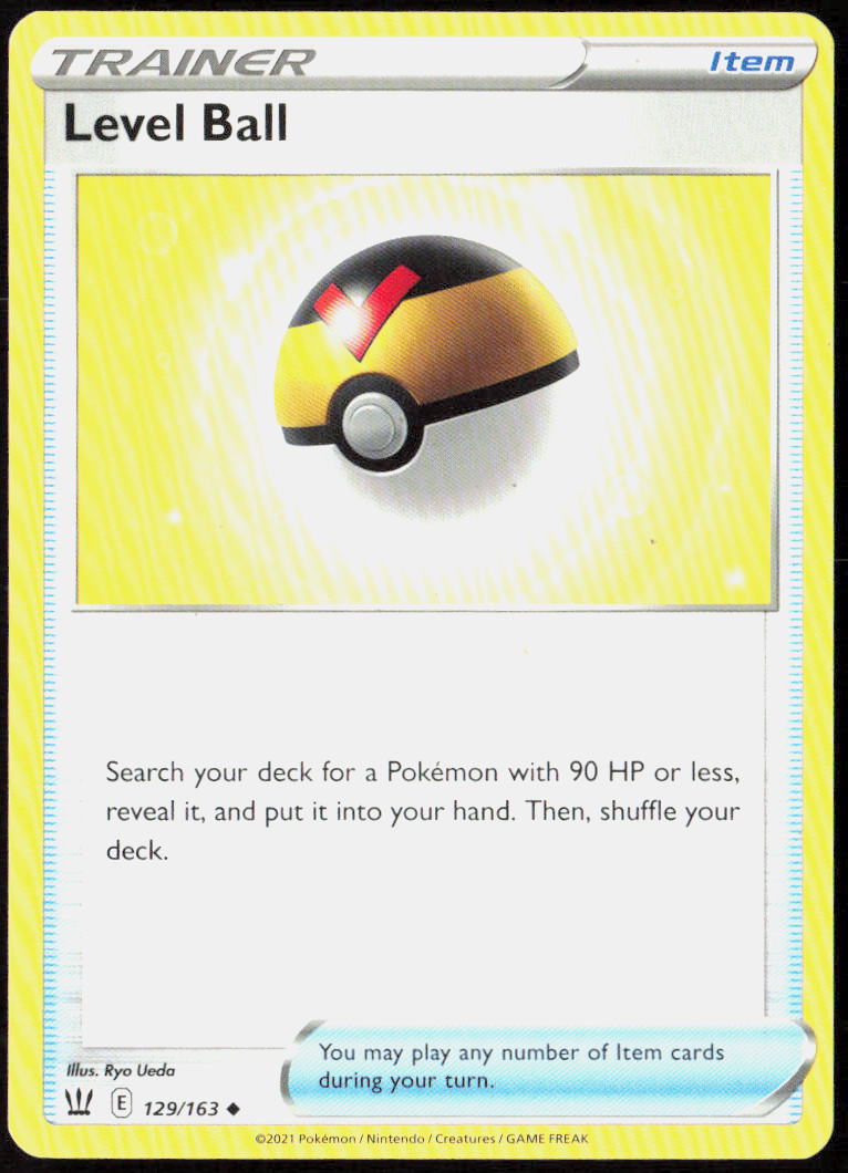 Level Ball 129/163 SWSH05: Battle Styles Pokemon TCG LP