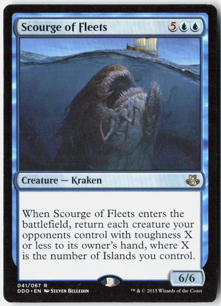 Scourge of Fleets 41 Duel Decks: Elspeth vs. Kiora Magic: The Gathering LP