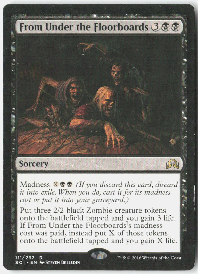 From Under the Floorboards 111 Shadows over Innistrad Magic: The Gathering LP