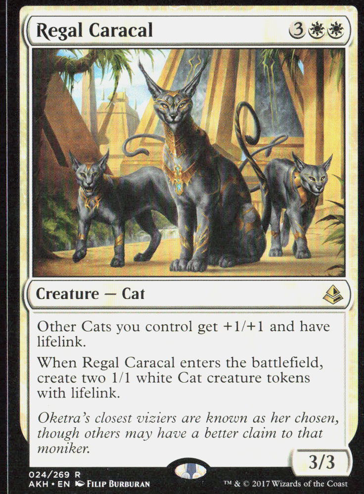 Regal Caracal 24 Amonkhet Magic: The Gathering LP