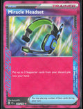 Miracle Headset Holo 183/191 SV08: Surging Sparks Pokemon TCG NM