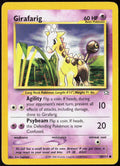Girafarig Unlimited 058/111 Neo Genesis LP