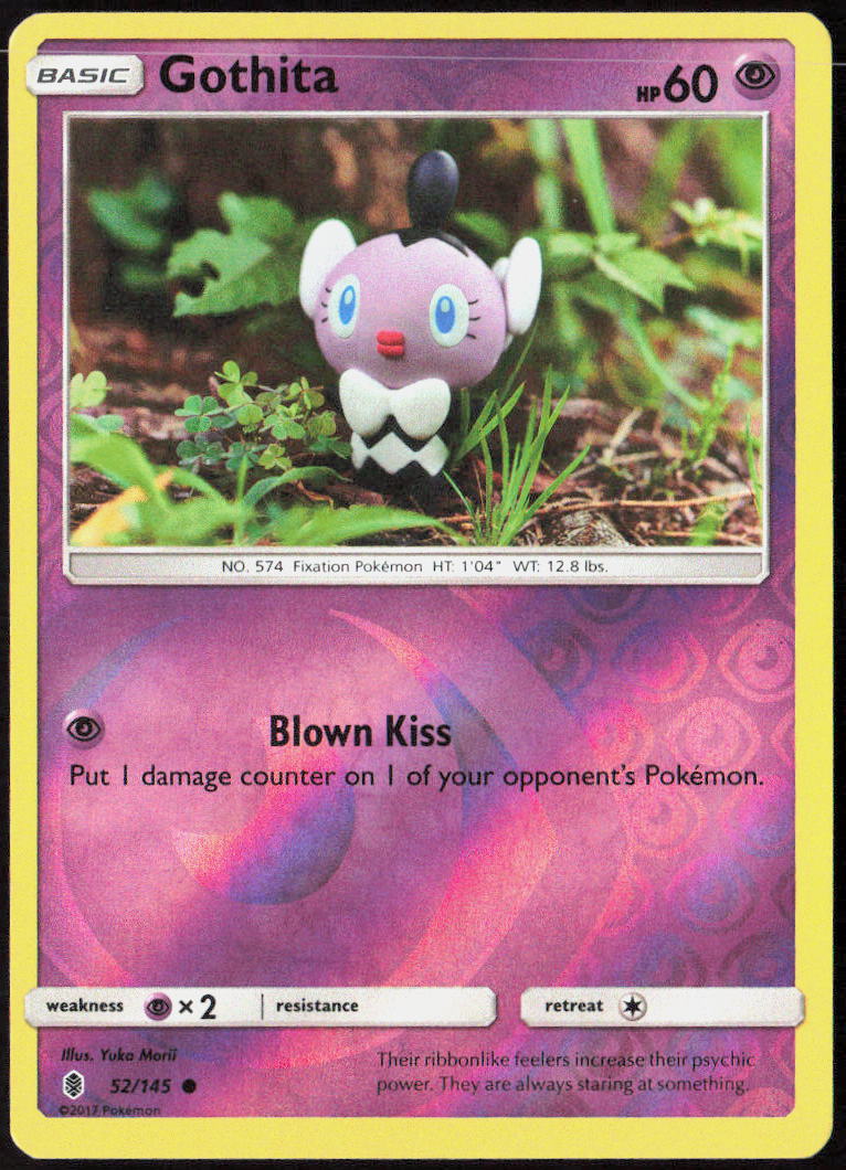 Gothita Reverse Holo 52/145 SM - Guardians Rising LP