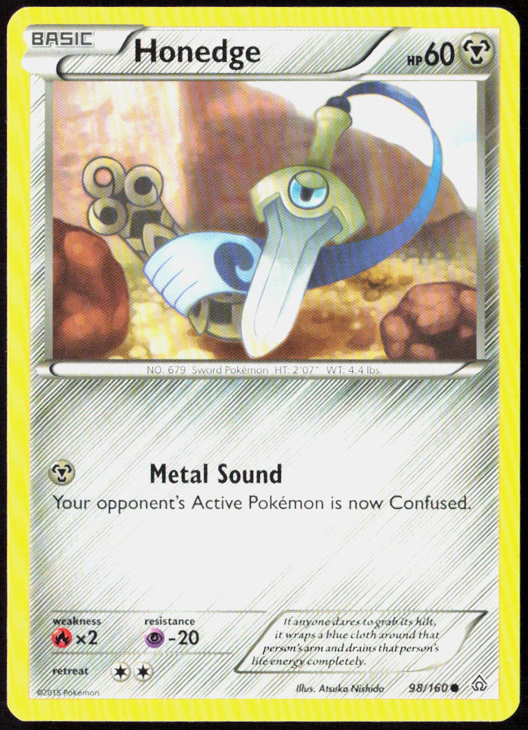 Honedge 98/160 XY - Primal Clash Pokemon TCG LP