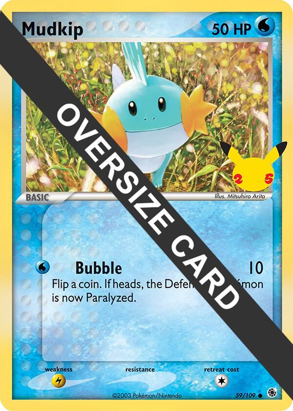 Mudkip 059/109 First Partner Pokemon TCG NM