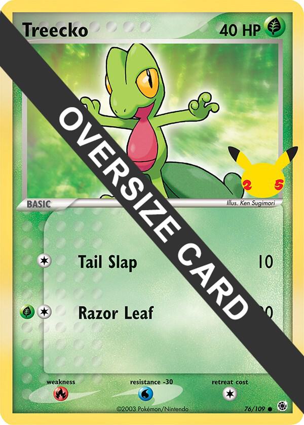 Treecko 076/109 First Partner Pokemon TCG NM