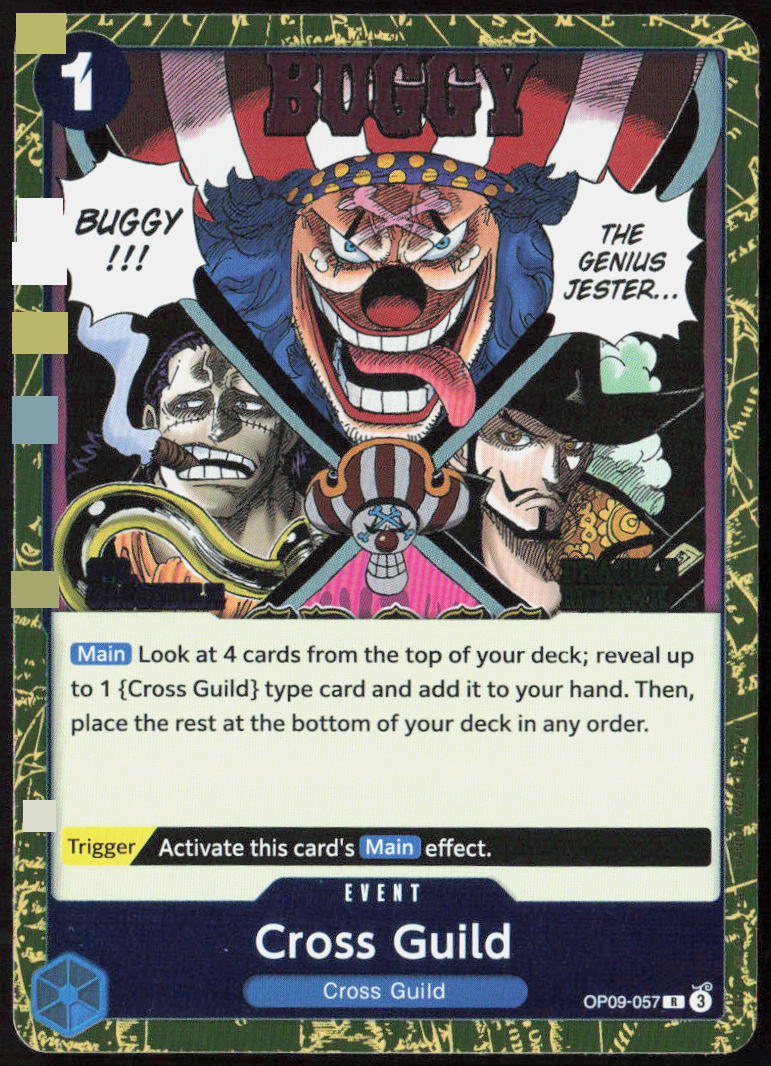 Cross Guild Foil OP09-057 Emperors in the New World One Piece CCG NM