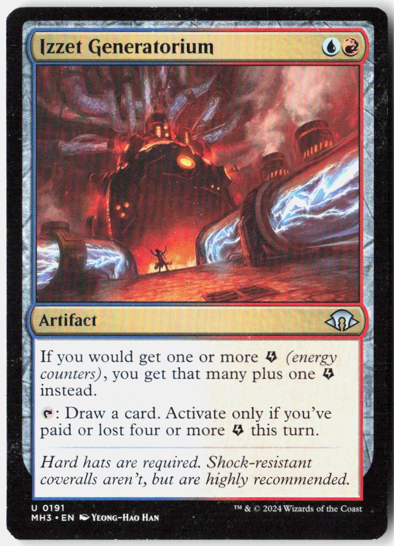 Izzet Generatorium 191 Modern Horizons 3 Magic: The Gathering LP