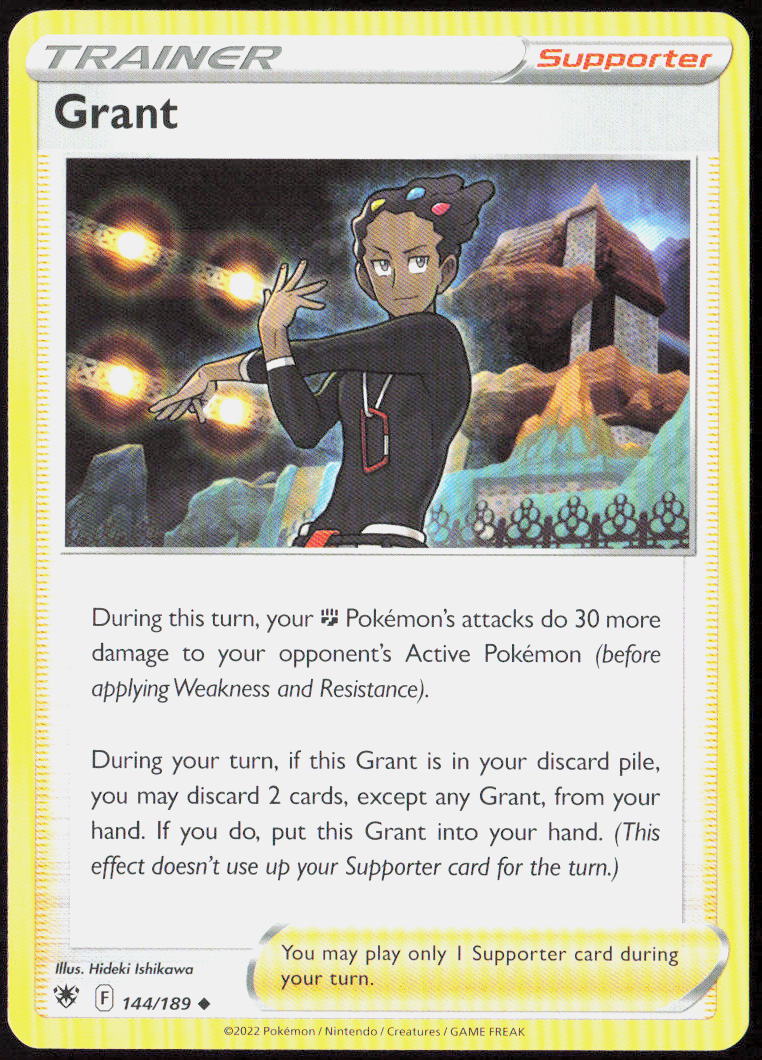 Grant 144/189 SWSH10: Astral Radiance Pokemon TCG LP
