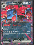 Hydreigon ex Holo 067/086 SV: White Flare Pokemon TCG NM