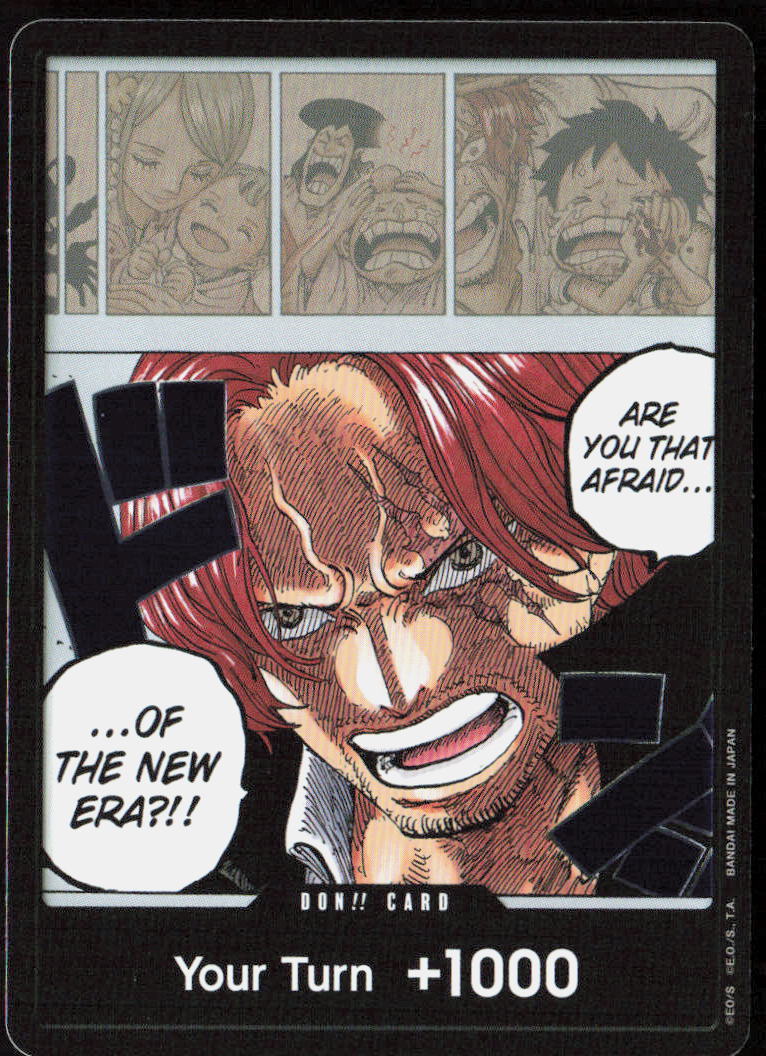 DON!! Card (Alternate Art) Foil Emperors in the New World One Piece CCG NM