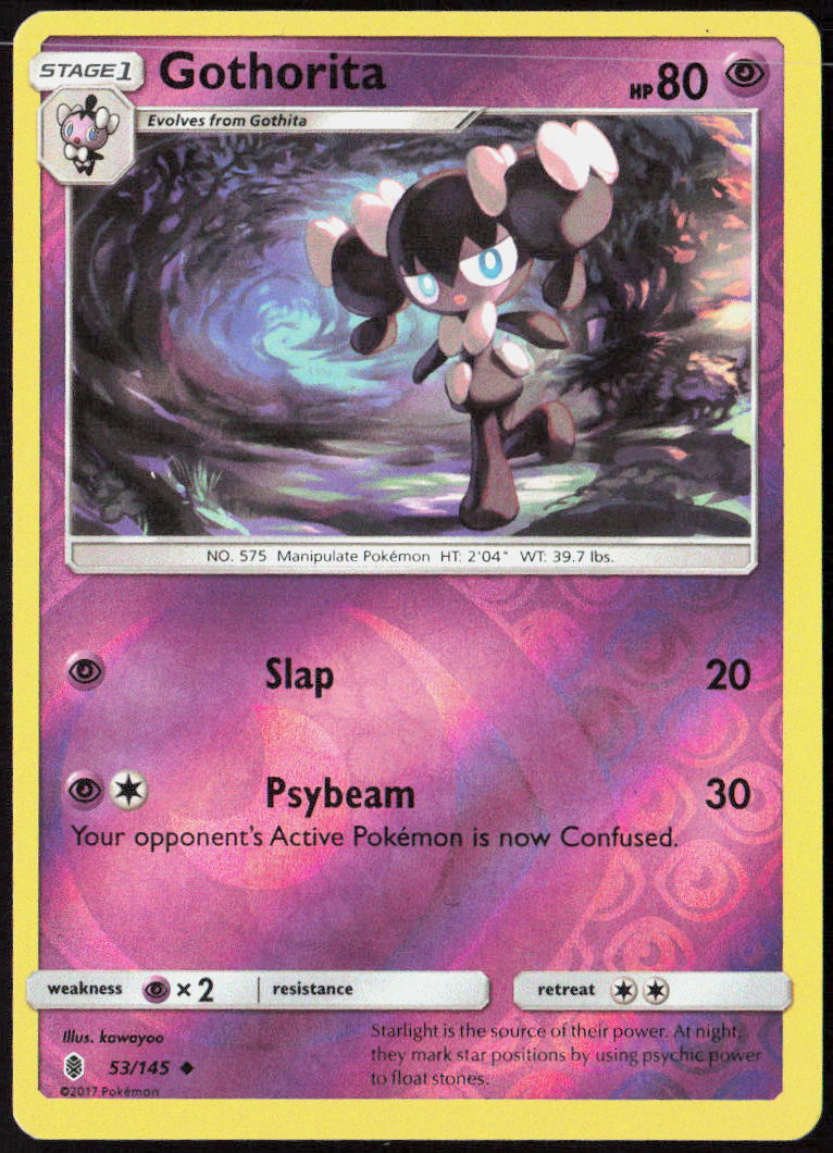 Gothorita Reverse Holo 53/145 SM - Guardians Rising LP