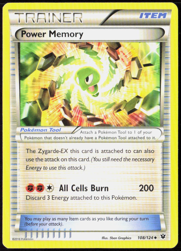 Power Memory 108/124 XY - Fates Collide LP
