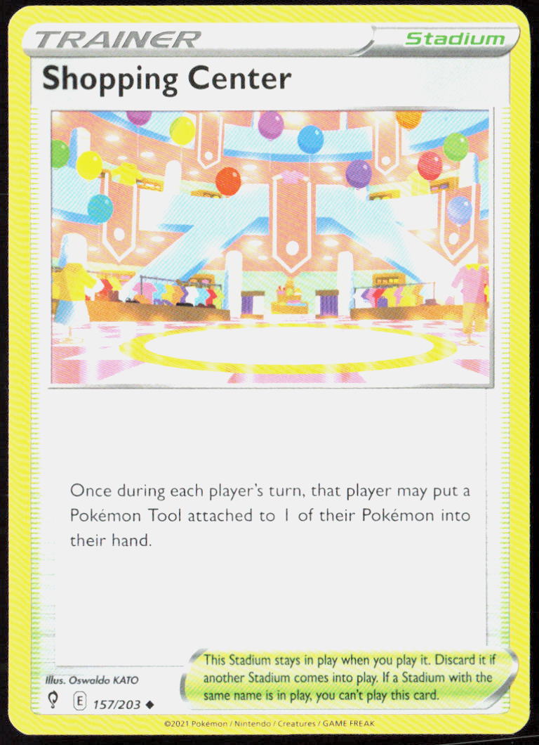 Shopping Center 157/203 SWSH07: Evolving Skies Pokemon TCG LP