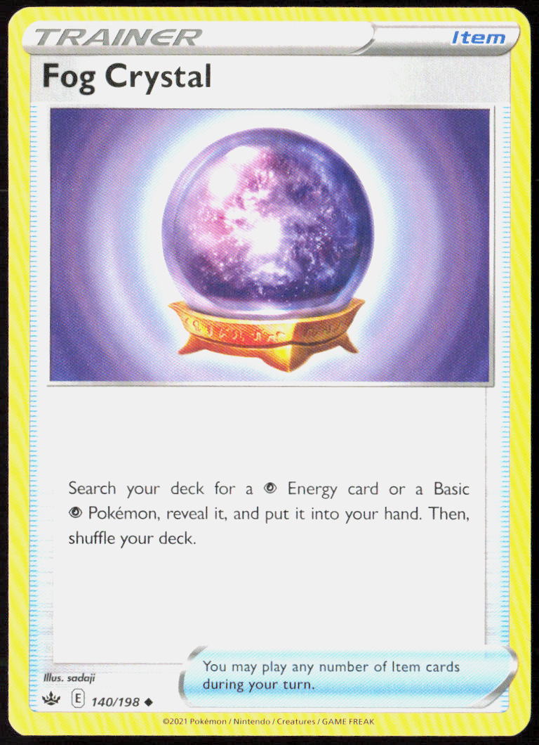 Fog Crystal 140/198 SWSH06: Chilling Reign Pokemon TCG LP