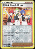 Chili & Cilan & Cress Reverse Holo 227/264 SWSH08: Fusion Strike NM