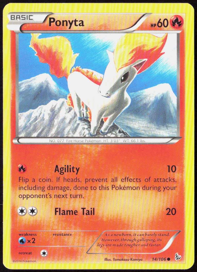 Ponyta 14/83 Generations Pokemon TCG LP