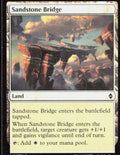 Sandstone Bridge 243 Battle for Zendikar Magic: The Gathering LP